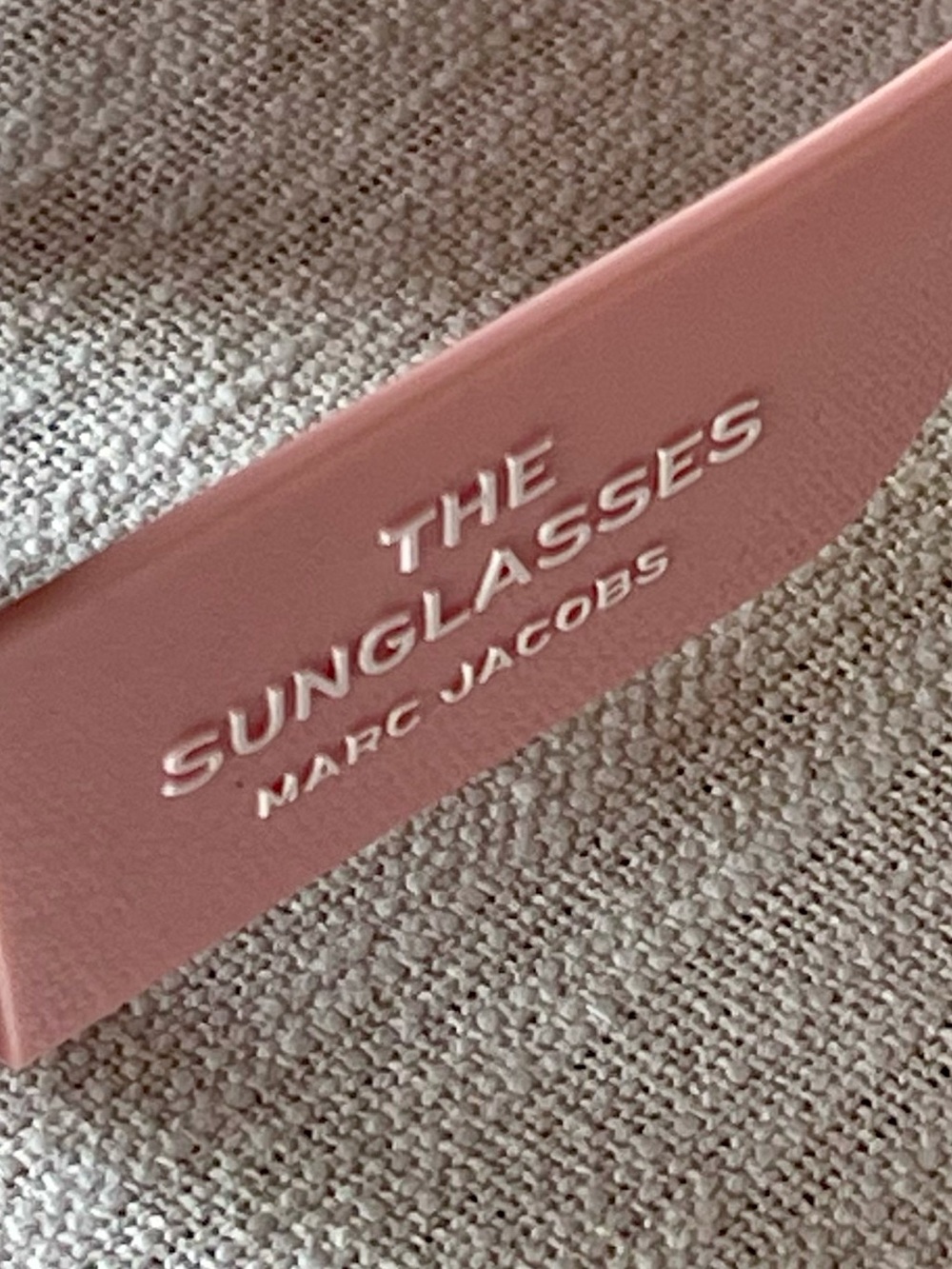 NIB MARC JACOBS MARC 774/S 35J90 PINK FULL RIM DARK GREY SHADED SUNGLASSES - Picture 11 of 12